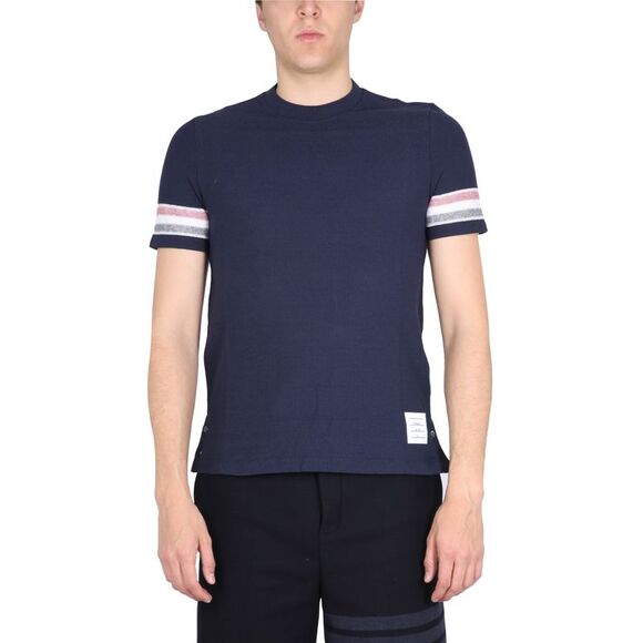 Thom Browne Men Stripes T-Shirt